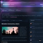 Newly Released Ambience WordPress Theme for Lifestreaming