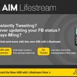 AIM Wants You to Lifestream and Offers a Sweepstakes Promotion