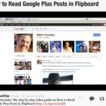 How to Read Google Plus Posts in Flipboard